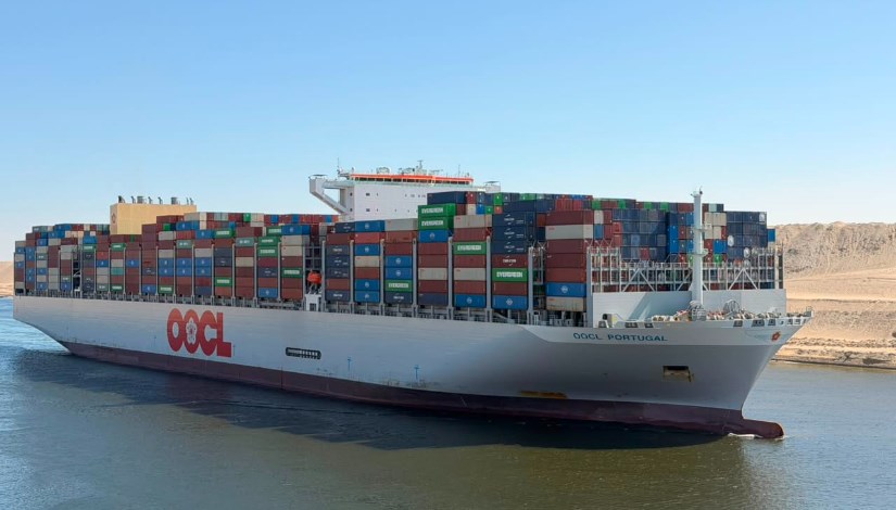 سفينة الحاويات العملاقة OOCL PORTUGAL