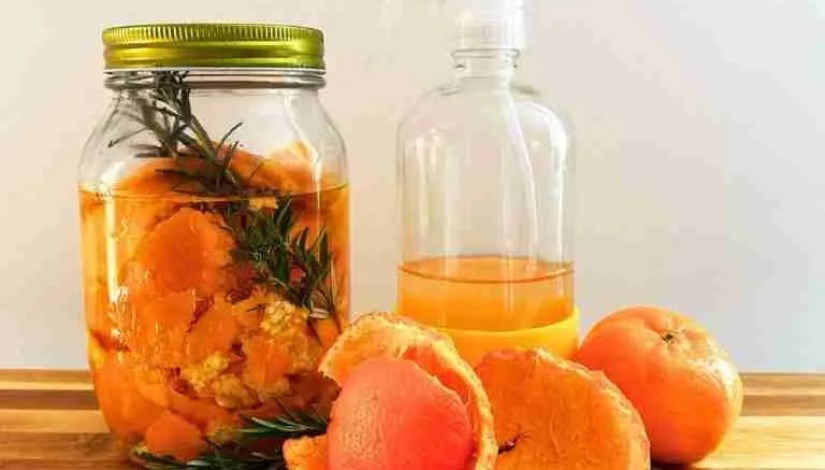 صناعة منتجات التنظيف من قشور البرتقال