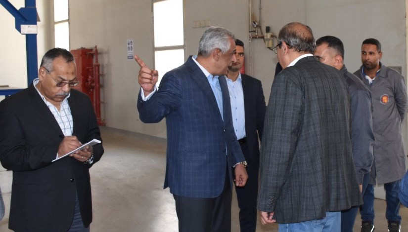جانب من زيارة وزير الدولة للإنتاج الحربي 