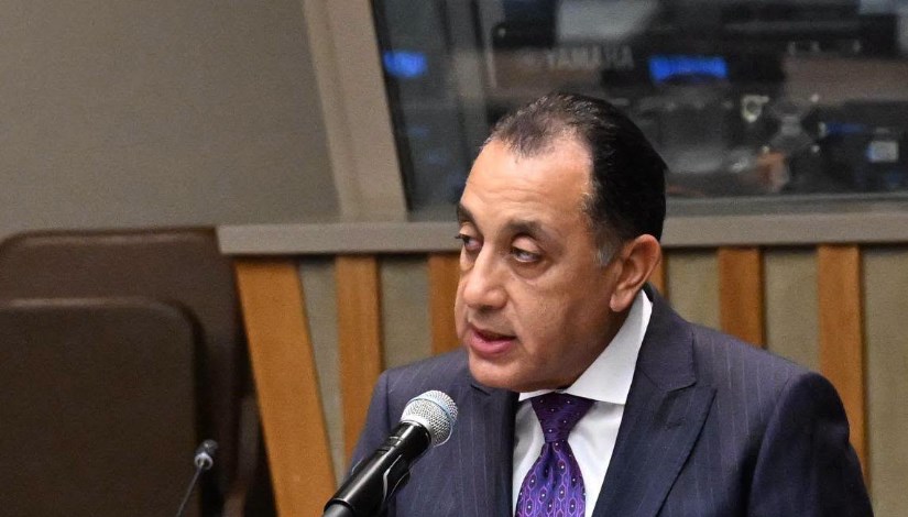 جانب من كلمة الدكتور مصطفى مدبولي رئيس ملجس الوزراء 