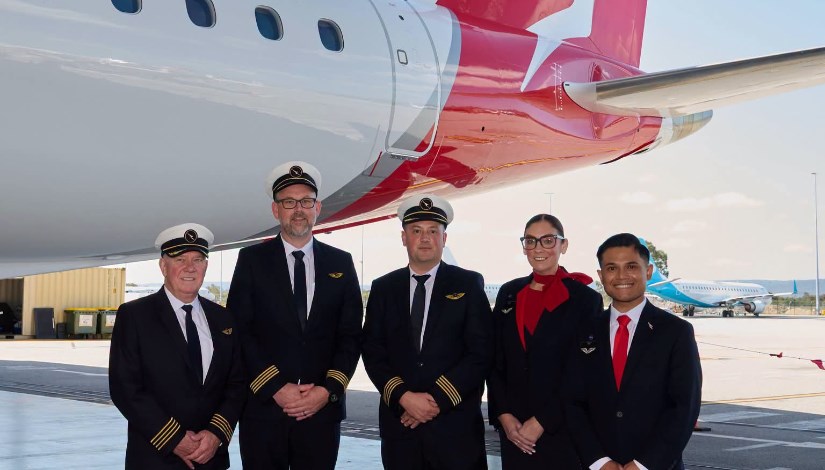QantasLink تتسلم أولى طائراتها Embraer E190 